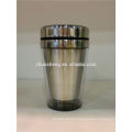 wholesales high quality beer mug with lid, microwaveable plastic travel mug